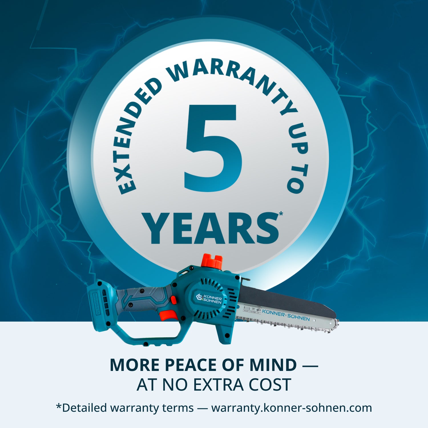 Cordless Mini Chainsaw KS MCS20V-8 Case