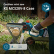 Cordless Mini Chainsaw KS MCS20V-8 Case thumbnail