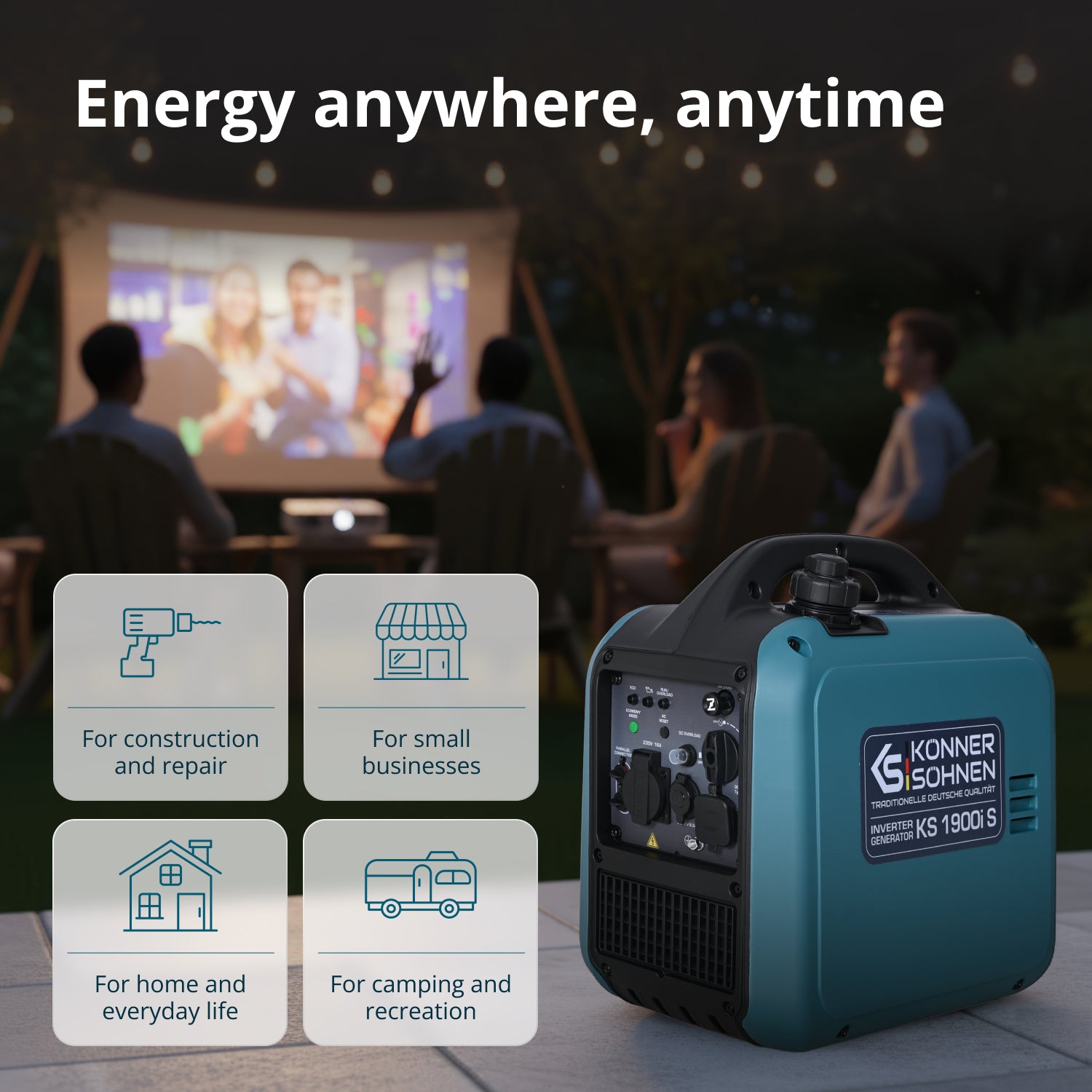 Inverter generator KS 1900i S