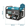 Gasoline generator "Könner & Söhnen" KS 3000 thumbnail