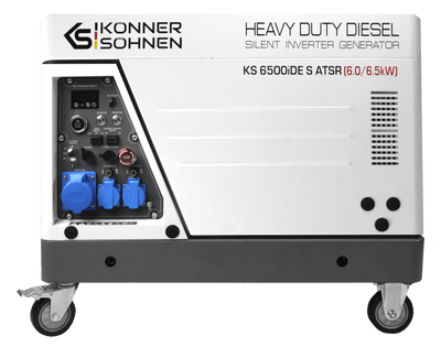 Дизельний інверторний генератор  у шумозахисному кожусі KS 6500iDE S ATSR