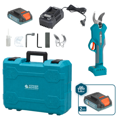 Акумуляторний секатор KS CPS20V-32 Case PLUS