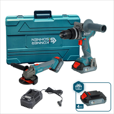 Набір акумуляторного електроінструменту 2-в-1 KS IDAGB 20V SET 1  PLUS