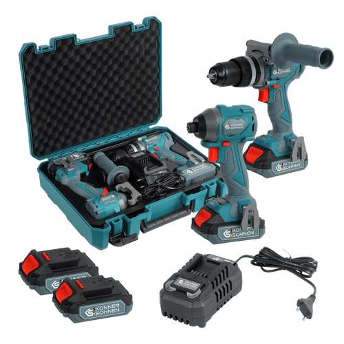 Набір акумуляторного електроінструменту 2-в-1 KS IDISD 20V SET 2