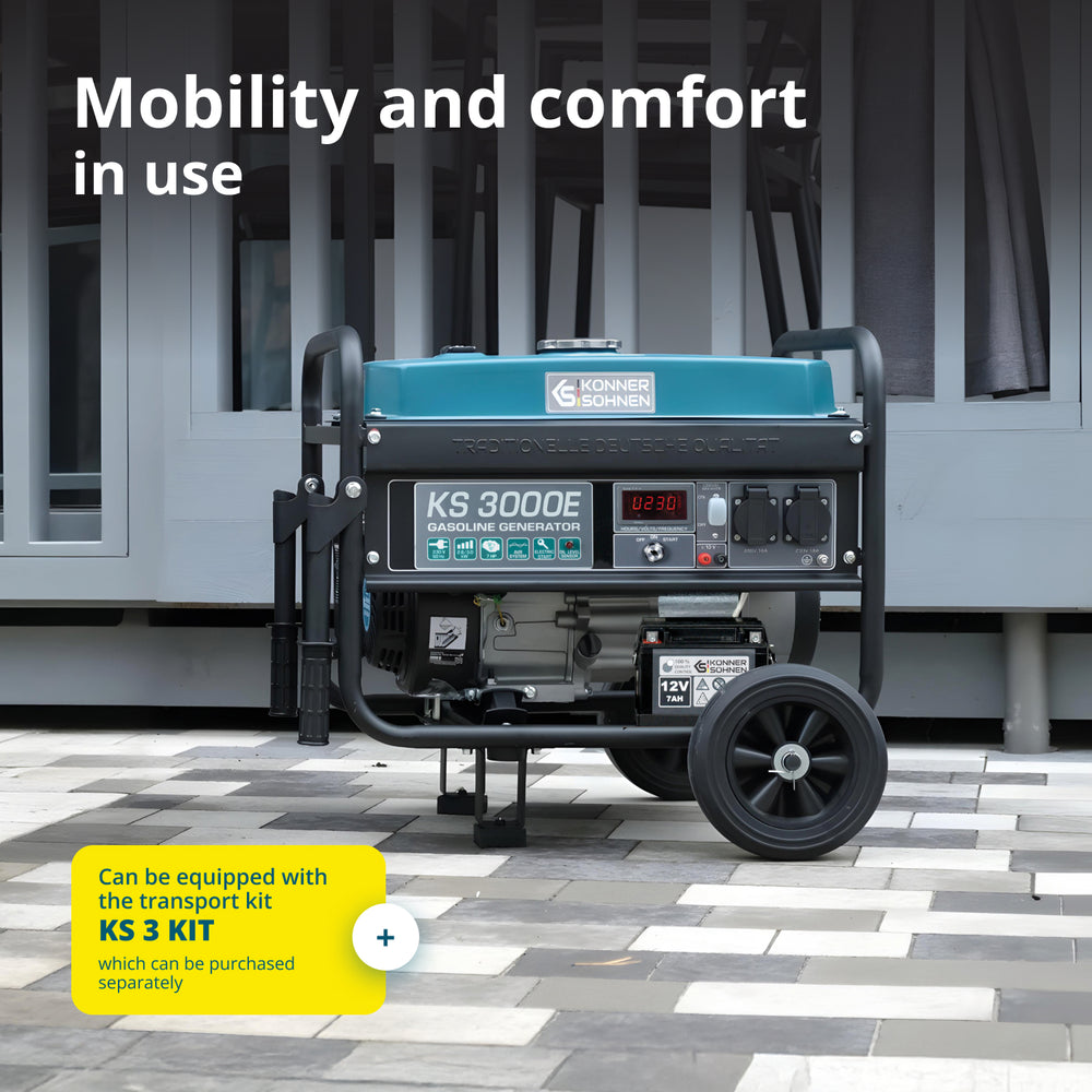 Gasoline generator "Könner & Söhnen" KS 3000E