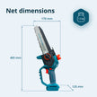 Cordless Mini Chainsaw KS MCS20V-8 thumbnail