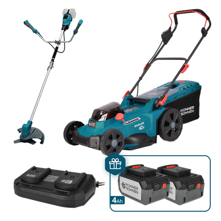 Promotional Lawn Care Set KS 43LM-BCT40V-SET