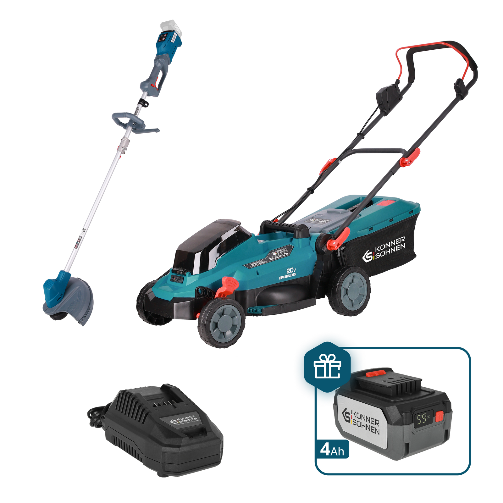 Promotional Lawn Care Kit KS 33LM-BCT20V-SET