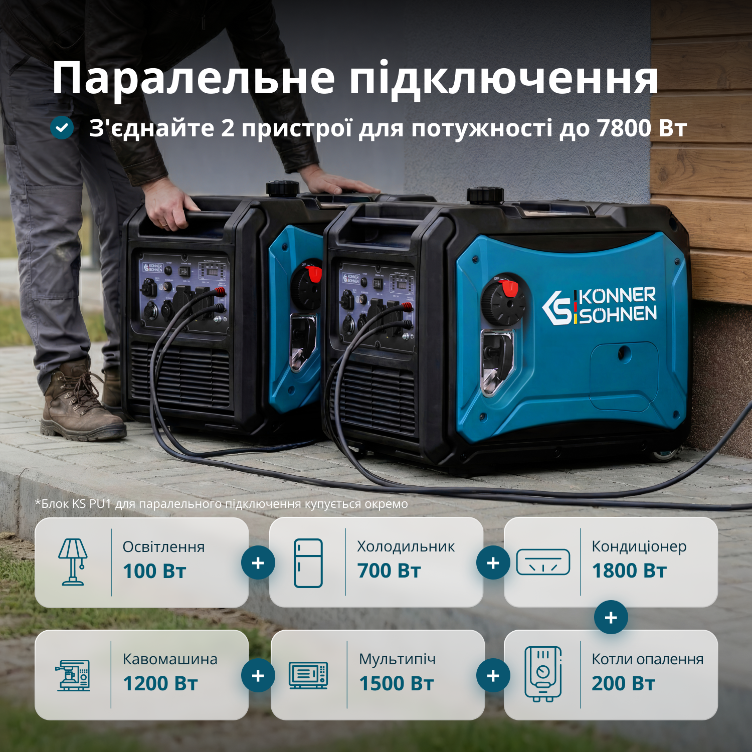 Генератор Інверторний генератор KS 4000iE S — фото 3
