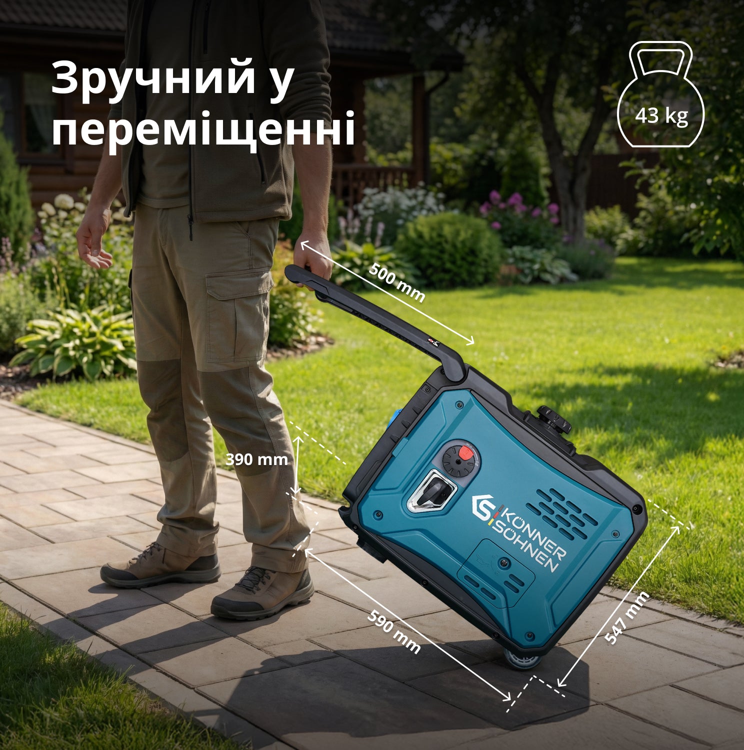 Генератор Інверторний генератор KS 6000iE S — фото 8