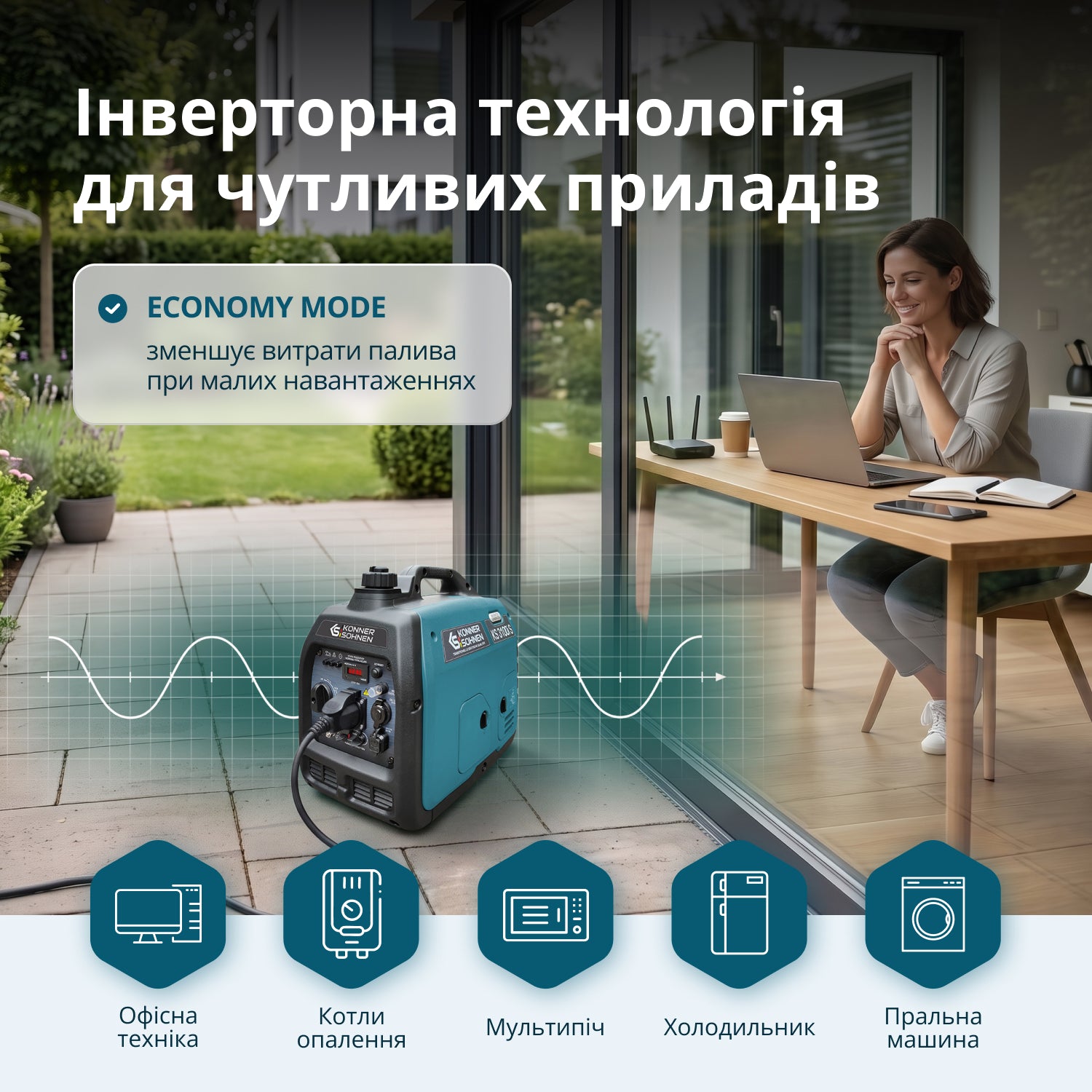 Генератор Інверторний генератор KS 3100i S — фото 2