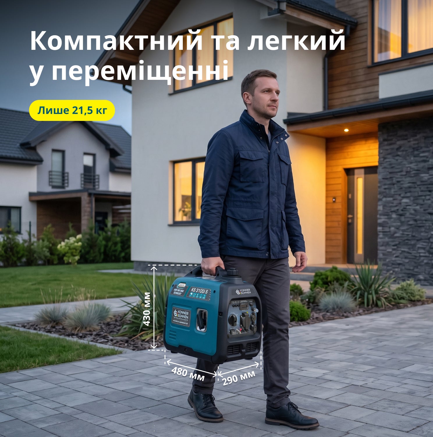 Генератор Інверторний генератор KS 3100i S — фото 7