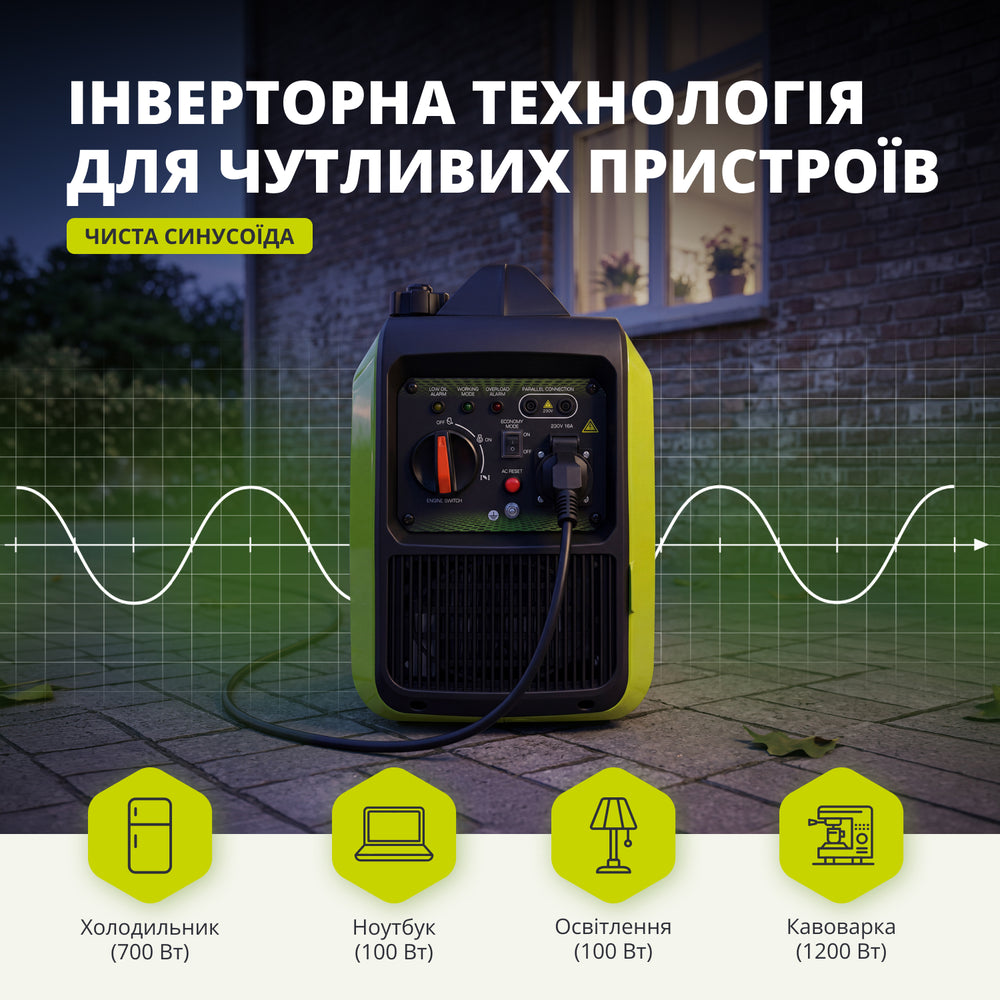 Інверторний генератор KSB 18i S