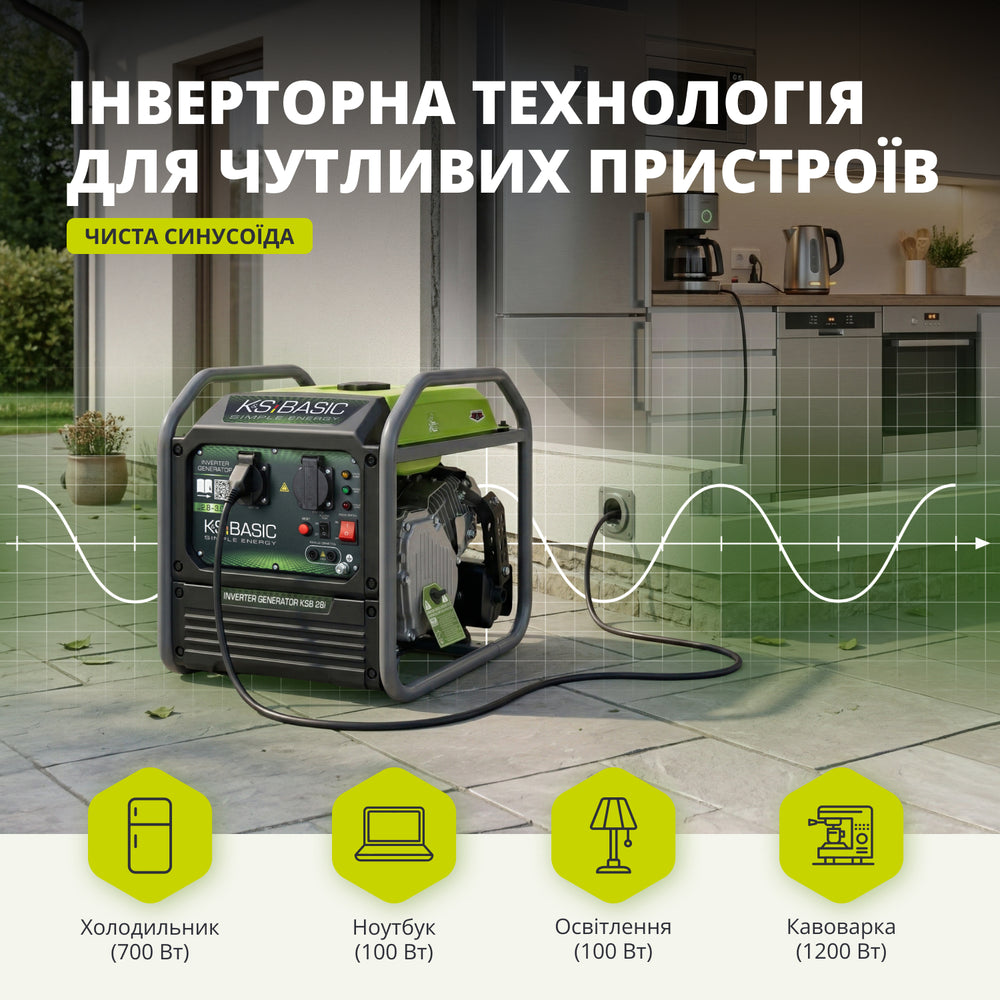 Інверторний генератор KSB 28i 